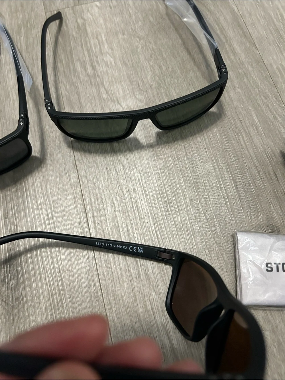 StoryCoast Replacement Gray VR Lens Covers - 3 Pack, Brand New